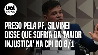 Na CPI do 8 de janeiro, Silvinei Vasques se disse alvo da 'maior injustiça'