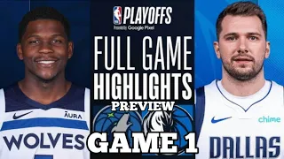 Minnesota Timberwolves vs Dallas Mavericks Full Game Highlights | NBA LIVE TODAY