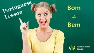 How to use Bom and Bem in Portuguese