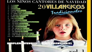 LOS NIÑOS CANTORES DE NAVIDAD - 20 Villancicos Tradicionales Vol.1 (1999)