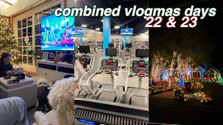 VLOGMAS DAY 22 + 23 | winter break days in my life