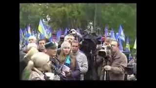 Мітинг на честь 70-ї річниці створення УПА, Київ 14.10.2012 р