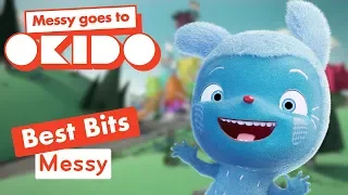 MESSY'S BEST BITS 🤩 | Compilation 🎥 | Messy Goes To OKIDO | Cartoons For Kids