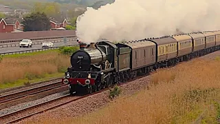 7029 Clun Castle at full speed on the North Wales Coast Express | 29/4/23