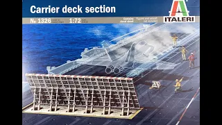 Unboxing Carrier Deck Section-Italeri 1/72