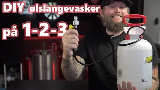 DIY ølslangevasker på 1-2-3