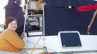 1st Week of living aboard a Carver 3207 in Hull