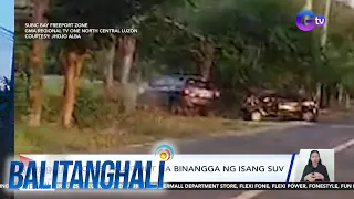 Kotse, paulit-ulit na binangga ng isang SUV | BT