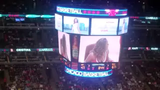 Chicago Luvabulls Ariana receives marriage proposal at game 12.5.13