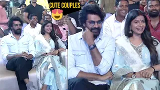 Cute Couples😍: Naveen Chandra And Wife Orma At Virata Parvam Aathmeeya Veduka | Sai Pallavi | NB