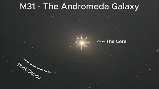 Live Video of Andromeda Galaxy M31 skywatcher 300P telescope #space #telescope #astronomy