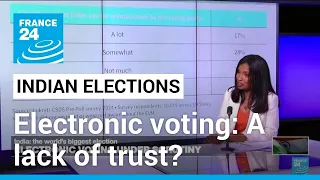 Trust deficit at the heart of India’s electronic voting debate • FRANCE 24 English