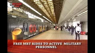 FREE MRT RIDES TO ACTIVE MILITARY PERSONNEL   Motoring News