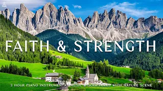 Faith & strength : Instrumental Worship, Meditation & Prayer Music with Nature 🌿CHRISTIAN piano