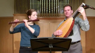 TELEMANN: Lentement in G-major, Johanna Bartz (traverso) & Peter Croton (lute)