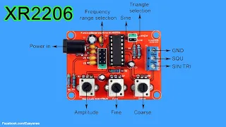 XR2206 Function Signal Generator