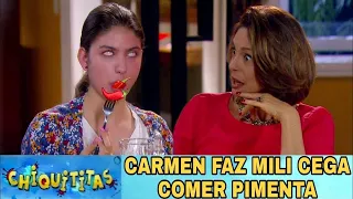 Carmem Faz Mili Comer Pimenta | Chiquititas