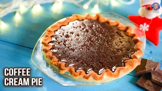 Coffee Cream Pie Recipe | How To Make Chocolate and Coffee Cream Pie | Homemade Dessert Pie Ideas