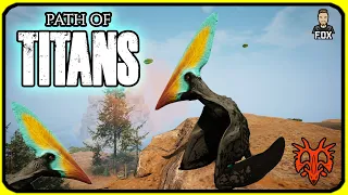 طريق العمالقة | Path of Titans (13#) | 😨🔥Thalassodromeus