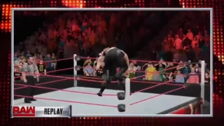 WWE 2K17 Raw Recreation : Braun Strowman and Big Show destroy the ring !!!!