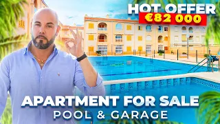 Good price € 82,000 ☀️ 2 bedrooms Apartment + Pool and garage. Alegria real estate