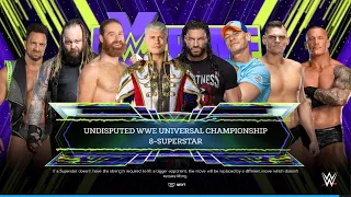 WWE 2K24 8-man First Blood Match! WWE Undisputed Championship