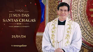 Terço e 7º dia da Novena de Jesus das Santas Chagas | 25/01/24