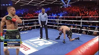 ON THIS DAY! VASILIY LOMACHENKO DROPS JOSE PEDRAZA TWICE TO UNIFY 135LB DIVISION (FIGHT HIGHLIGHTS)