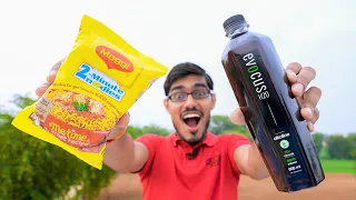 Making Maggie with Black Water | काले पानी से कैसी मैगी बनेगी? Boiling Black Water