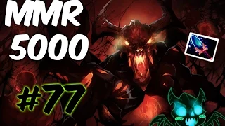 Рейтинговая Игра Дота 2 - Как Поднять ММР на Shadow Fiend #77 +Обучалка гайд