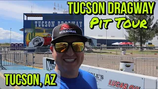 Street Outlaws 2021 No Prep Kings - Tucson, AZ: Tucson Dragway PIT TOUR