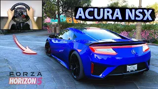 Acura NSX - Forza Horizon 5 Gameplay | Logitech G29