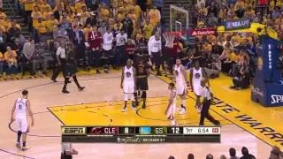 J R  Smith And One  Cavaliers vs Warriors   Game 5  June 13, 2016  NBA Finals