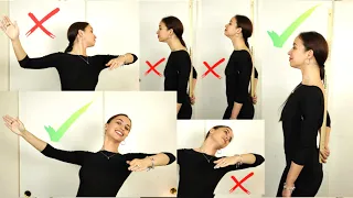 PERFECT BALLROOM FRAME IN 15 MINUTES || Head | Chest | Shoulder Blades | Connection in Wrists