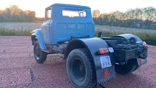 Зил 130 ммз 555 1:12 покрасил раму Zil 130 ммz 3d chassis painted