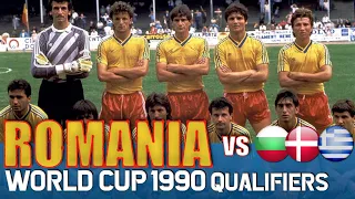 Romania World Cup 1990 Qualification All Matches Highlights | Road to Italy
