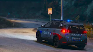 [GTA 5] PATROUILLE AVEC LA POLICE SUR LES ROUTES DANGEUREUSES | LSPDFR #576