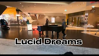 Lucid Dreams - Juice Wrld - Piano in Public - Piano in a Shopping Mall