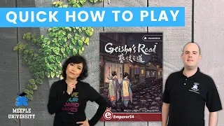 Hanamikoji: Geishas Road - Quick How to Play