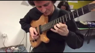 Paolo Volpato (Allan Holdsworth style) - Drums and Carvin Kiesel AH model