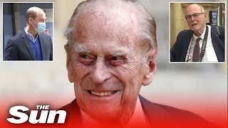 'Prince Philip is doing OK', William tells Sun photographer Arthur Edwards