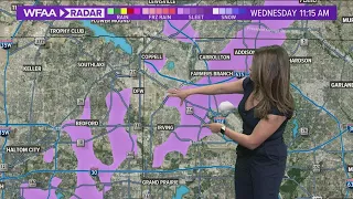 DFW Weather: Parts of North Texas still under a winter storm warning