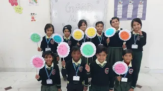 Good Manners activity by the students of UKG class #ddkids #goodmanners #goodhabits #ukg