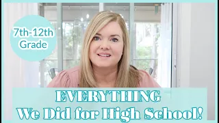 Homeschooling in High School: Planning the Transcript | Sharing Our ENTIRE High School Transcript