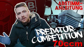 Abstimmanleitung 70ccm Predator Competition