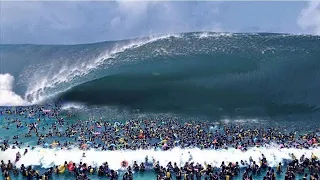 15 world's largest waves caught on camera