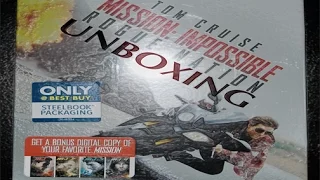 Mission Impossible Rogue Nation Steelbook Unboxing