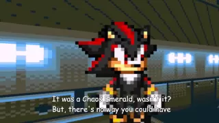 Sonic Adventure 2: ARK Showdown //Sonic vs Shadow [Sprite Animation]