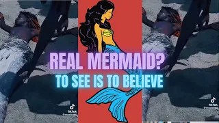 Scary! Real Mermaid? Still Breathing 😱 #realmermaid