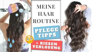 MEINE HAARPFLEGE ROUTINE | Tipps für lange Haare